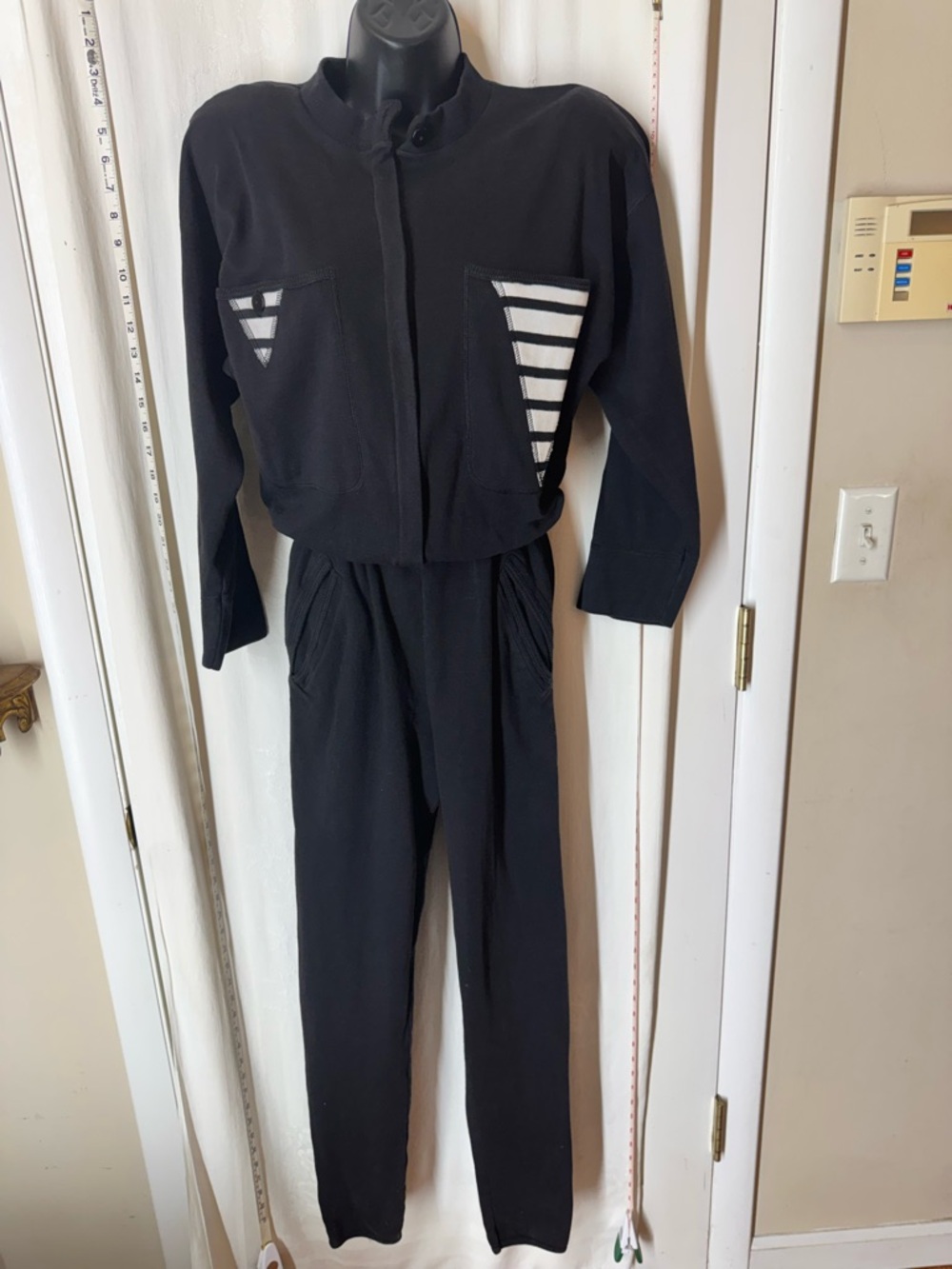 Vintage Nancy Heller Jumpsuit with Pocket Detail